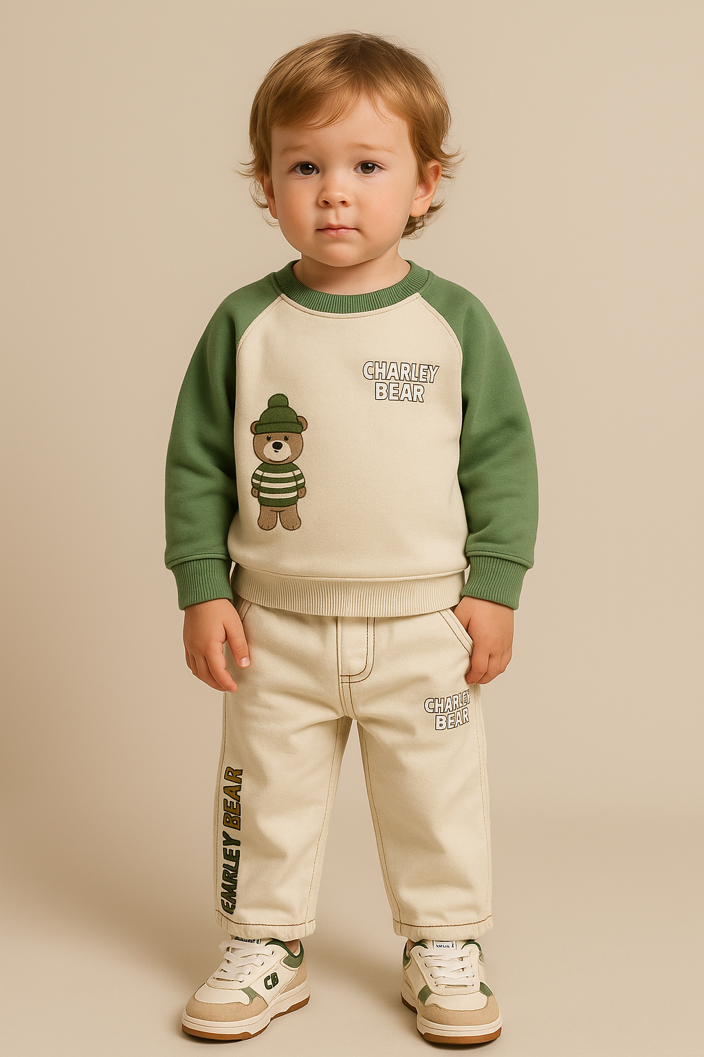 Forest Adventure look with layered textures