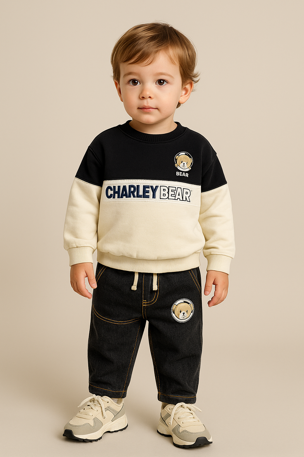 Space Exploration collection with metallic jumpsuit